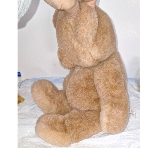 A Vintage Russ Teddy So Soft Brown Bear Plush Stuffed Animal Collectible As-Is - Picture 7 of 10